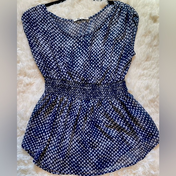 Rumors Blue Cami Top Minimalistcore Softcore Clean Girl Aesthetic Casual Sz‎ L - Picture 2 of 8